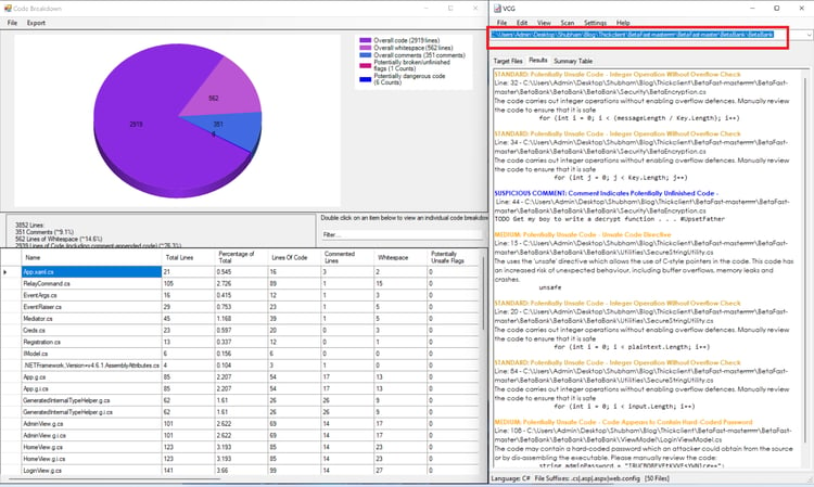 VisualCodeGrepper