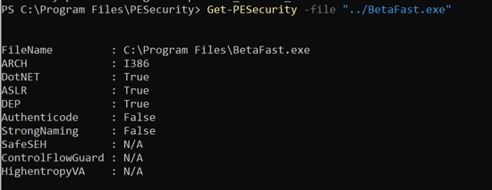 pesecurity